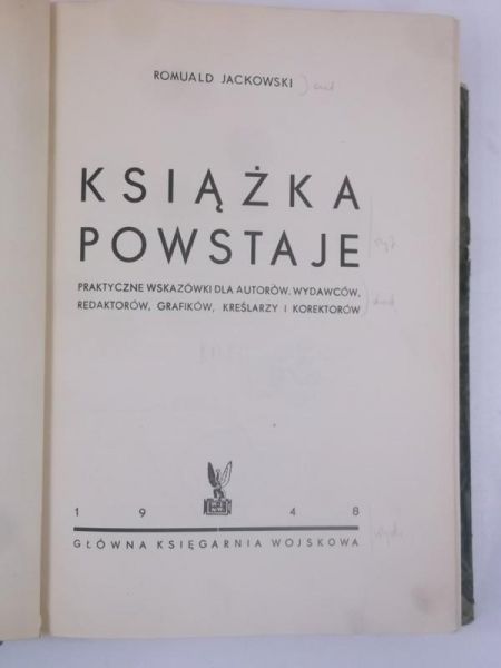 Książka powstaje, 1948 r.