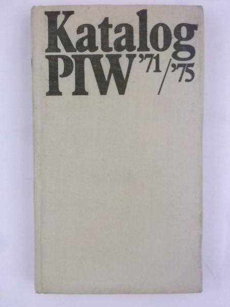 Katalog PIW '71/'75