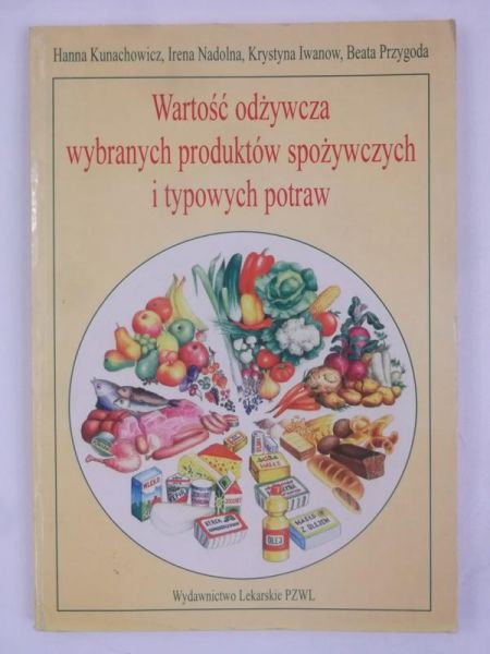 Wartość odżywcza wybranych produktów spożywczych i typowych potraw