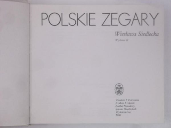 Polskie zegary