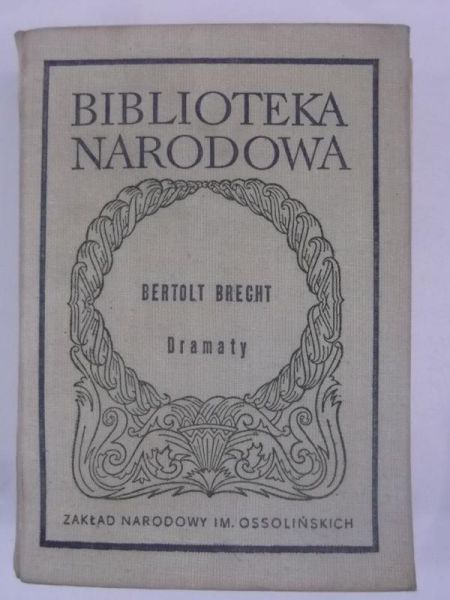 Brecht Bertolt - Dramaty, BN