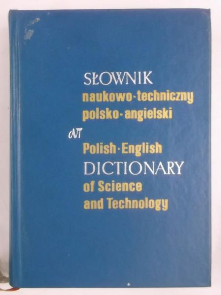 Czernia S.  - Słownik naukowo techniczny polsko-angielski