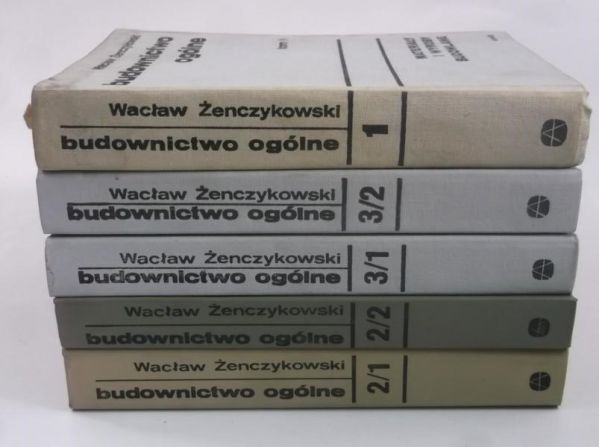 Budownictwo ogólne, 3 tomy / 5 książek