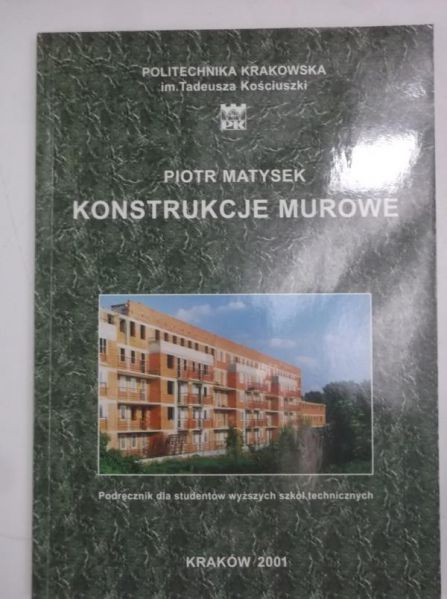 Matysek Piotr - Konstrukcje murowe