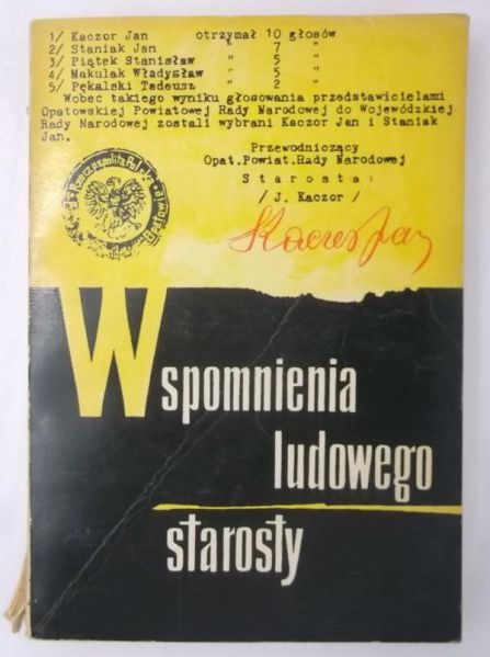 Wspomnienia ludowego starosty