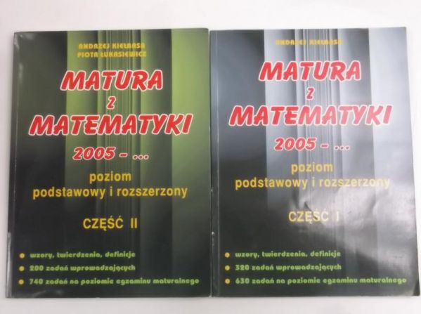 Matura z matematyki 2005, Część I-II