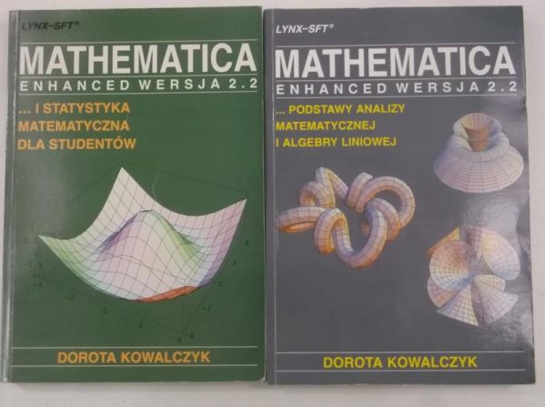 Mathematica Enhanced wersja 2.2, 2 książki