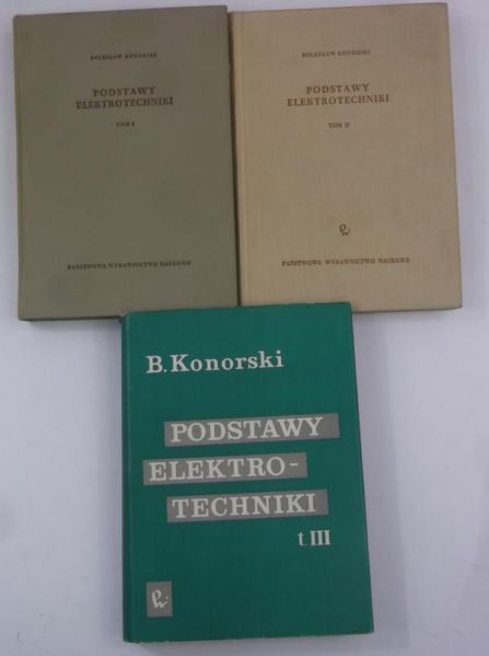 Podstawy elektrotechniki, tom I-III
