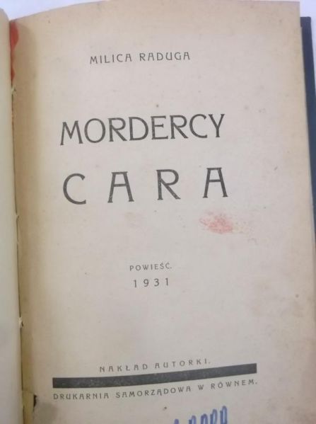 Mordercy Cara, 1931 r.