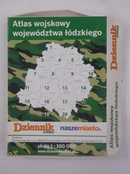 Atlas wojskowy województwa łódzkiego