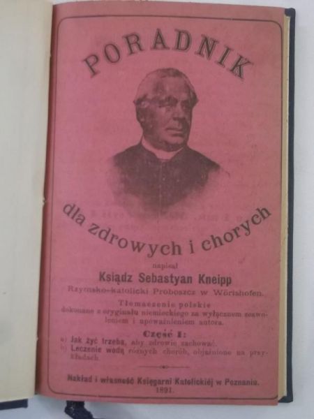 Poradnik dla zdrowych i chorych, cz. I, 1891 r.