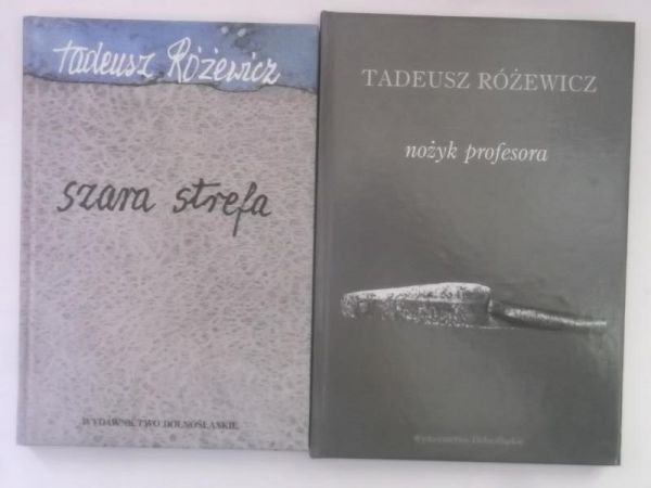 Różewicz Tadeusz - Nożyk profesora / Szara strefa