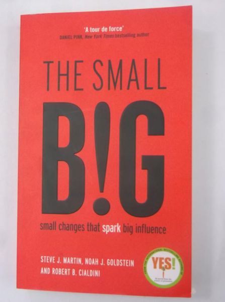 The Small B!G. Small Changes that Spark Big Influence