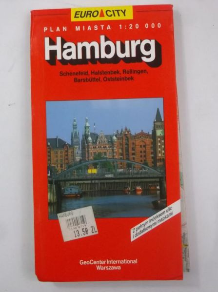Hamburg, Plan miasta 1 : 20000
