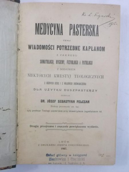 Medycyna pasterska, 1907 r.