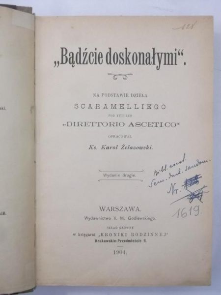 Bądźcie doskonałymi, 1904 r.