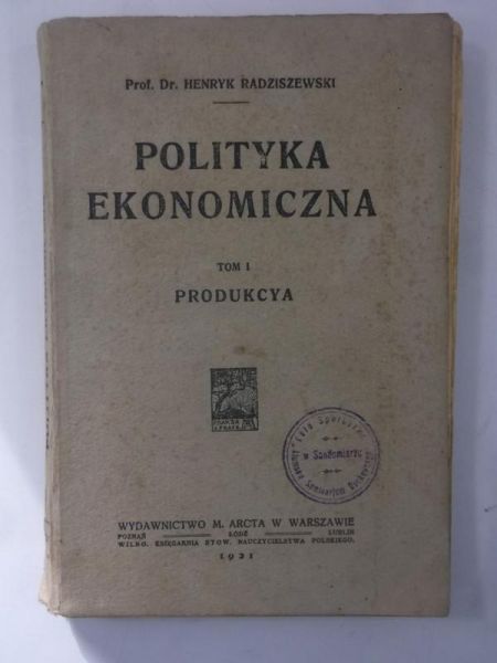Polityka ekonomiczna, 1921