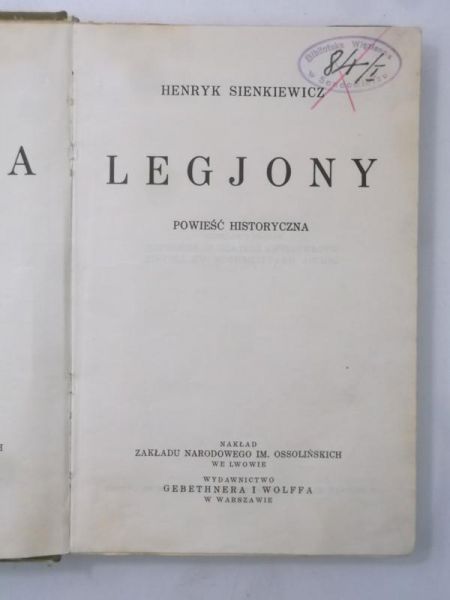 Legjony, 1932 r.