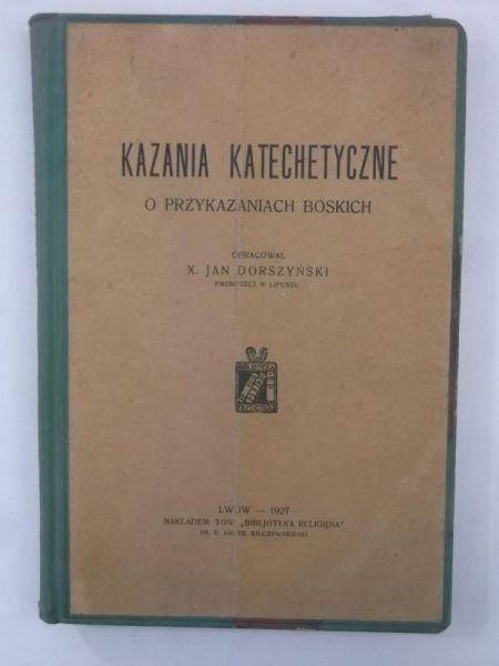 Kazania katechetyczne, 1927 r.