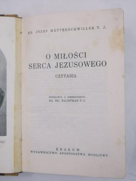 O miłości serca Jezusowego, 1936 r.