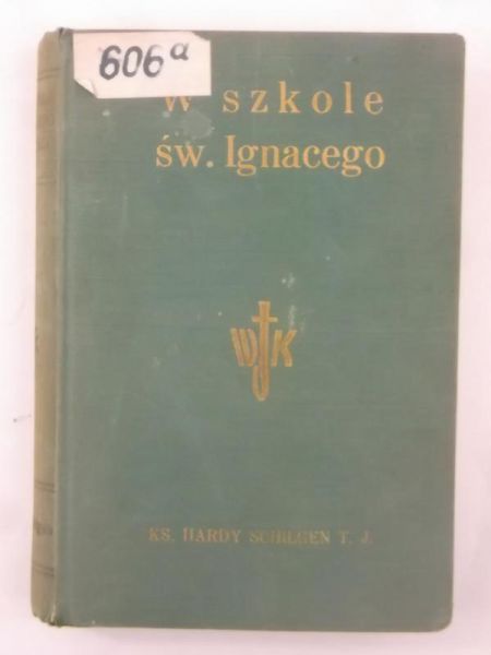 W szkole świętego Ignacego, 1939 r.