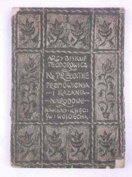 T. - Na przełomie. Przemówienia i kazania narodowe, 1923 r.
