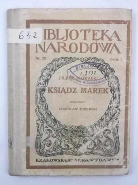 Ksiądz Marek, 1920 r., BN
