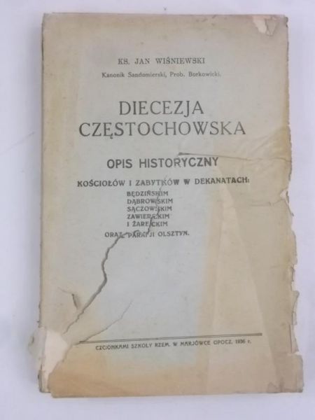 Wiśniewski Jan - Diecezja Częstochowska, 1936 r.