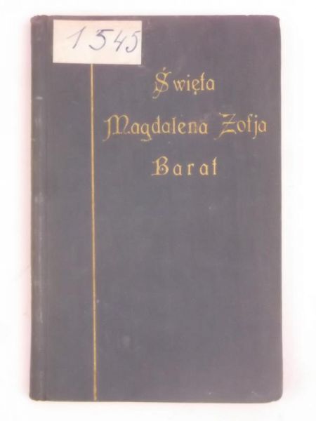 Święta Magdalena-Zofja Barat, 1925 r.