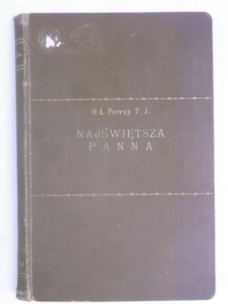 Najświętsza panna, 1934 r.