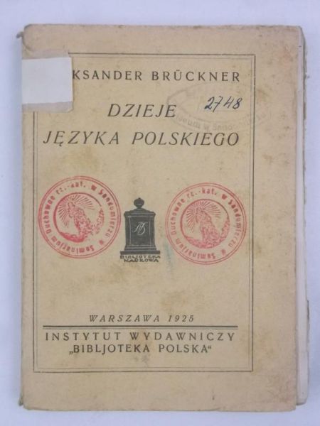 Dzieje języka polskiego, 1925 r.