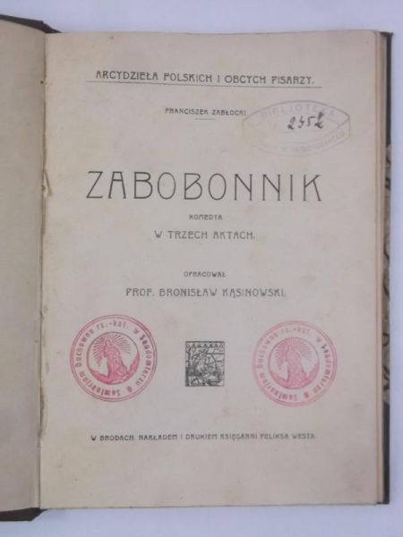 Zabłocki Franciszek - Zabobonnik, ok. 1910 r.