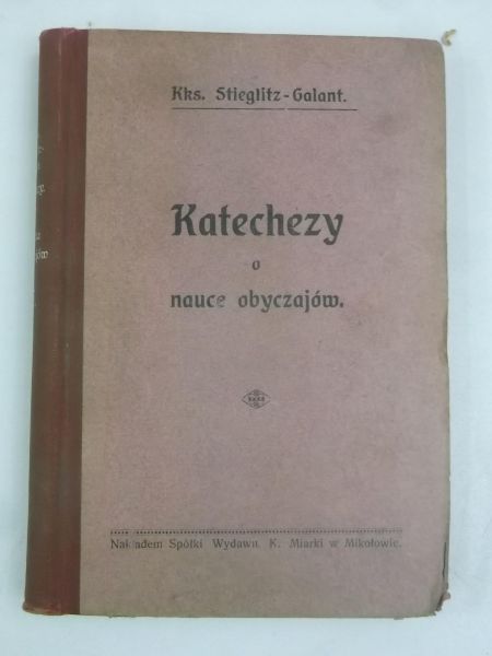 Katechezy o nauce obyczajów, 1909 r.