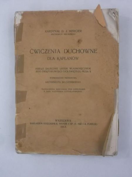 Ćwiczenia duchowne dla kapłanów, 1913 r.