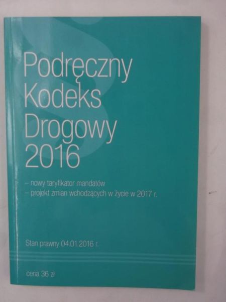 Podręczny Kodeks Drogowy 2016