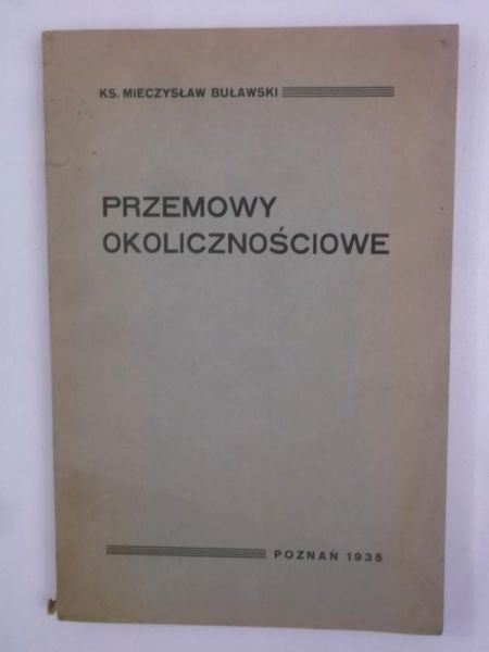 Przemowy okolicznościowe, 1935 r.