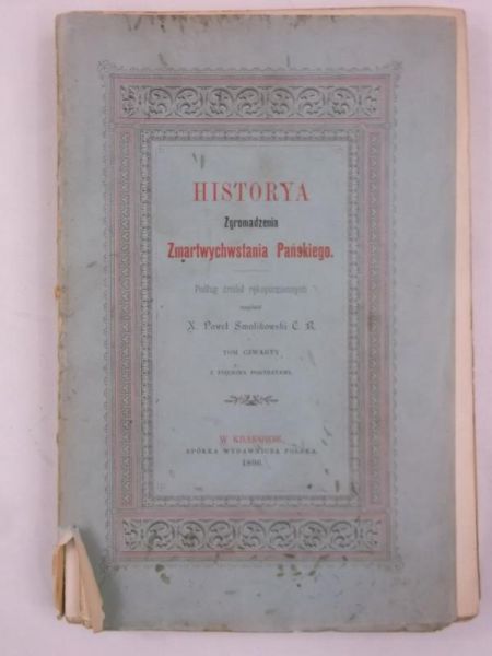 Historya zgromadzenia zmartwychwstania pańskiego, 1896 r.