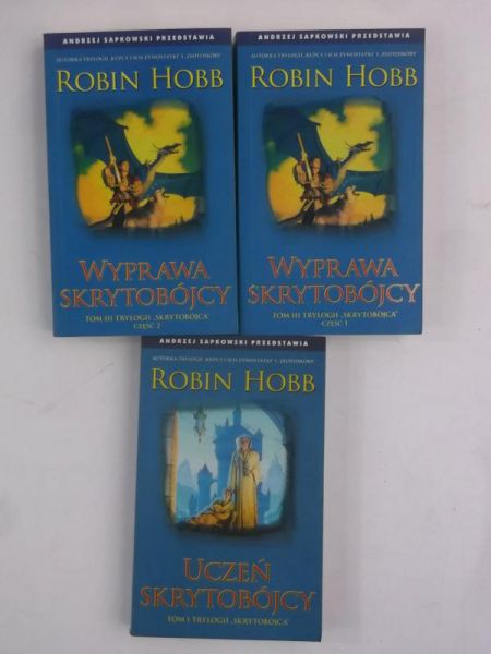 Hobb Robin - Uczeń skrytobójcy, 3 książki