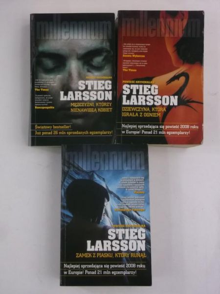 Larsson Stieg - Trylogia millennium, Zestaw
