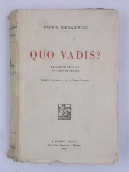 Quo Vadis, 1930 r.