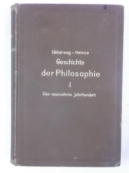 Geschichte der Philosophie, 1906 r.