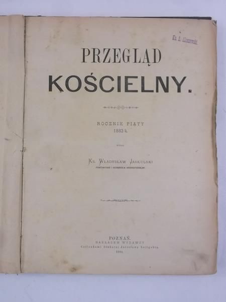 Przegląd kościelny, ok. 1984 r.
