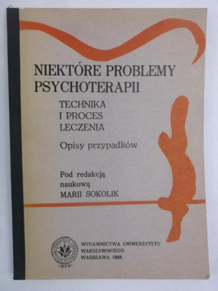 Niektóre problemy psychoterapii