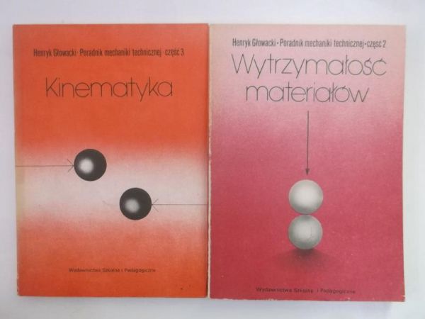 Głowacki Henryk - Poradnik mechaniki technicznej, Część 2 i 3