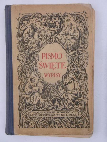 Pismo Święte wypisy, 1925 r.