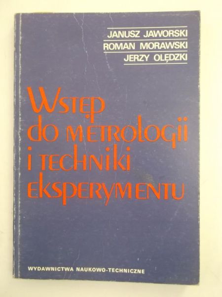 Wstęp do metrologii i techniki eksperymentu