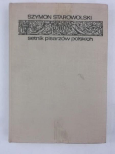 Setnik pisarzów polskich