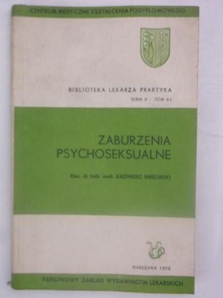 Imieliński Kazimierz - Zaburzenia psychoseksualne