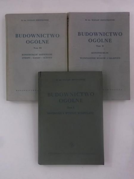 Budownictwo ogólne, Tom I-III