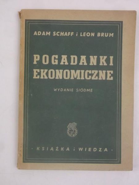 Pogadanki ekonomiczne, 1948 r.